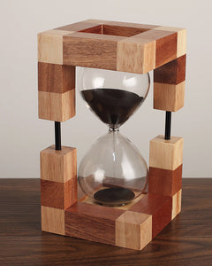 Thoughtful gifts at Lignovancia — wooden hourglass
