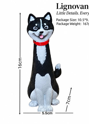 Lignovancia cat-shaped resin vase