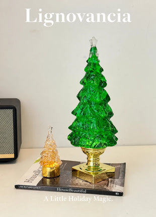 Lignovancia Christmas tree snowfall light