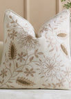 Ivory Botanical / 18 × 18 in / Cover Only