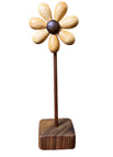Holzblume + Ständer (nach Wahl)