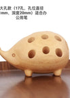 Hedgehog Pen Holder, Beech, Large Hole