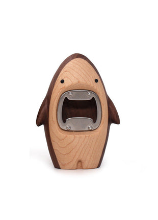 Kreativer Flaschenöffner "Hähnchenkeule" aus Ebenholz | Magnetischer Kapselheber | Gopure Studio Gopure Studio